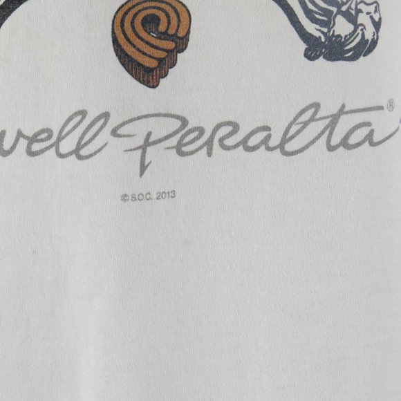 Powell Peralta Shirt - Skull and Sword Graphic - Men's Large - Picture 7 of 10